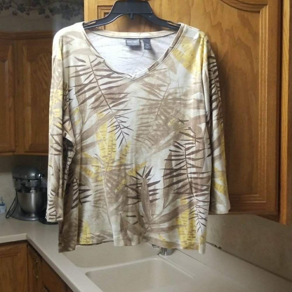 ADDITIONS BY CHICOS WOMENS TOP SHIRT SIZE 3
